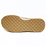 Жіночі замшеві лофери світло коричневого кольору Q1-019-010 розмір 36, фото 9