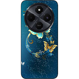 Чохол силіконовий Case для Xiaomi Redmi A4 5G з картинкою Красиві метелики