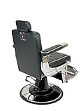 Парикмахерское профессиональное кресло для мужской стрижки Barber Prime, фото 8
