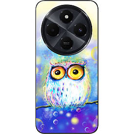 Бампер силіконовий Case для Xiaomi Redmi A4 5G з малюнком Совонька