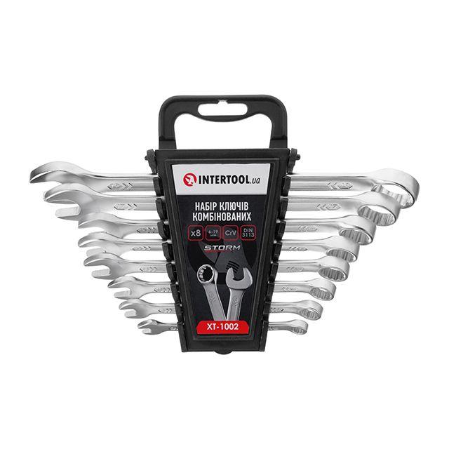 Набор комбинированных ключей 8шт INTERTOOL XT-1002, фото 1