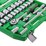 Набір інструментів 1/2", 38 од. INTERTOOL ET-6038SP, фото 5