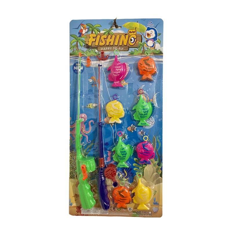 Розвивальна гра риболовля 1103-3, 2 вудки, рибки, фото 1