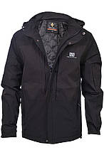 Куртка чоловіча демісезонна Armani 25-S-3 чорна 2XL (54)