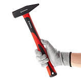 Молоток 800г ручка з фібергласу INTERTOOL HT-0208, фото 5