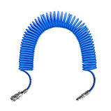 Шланг спіральний із швидкороз'ємним з'єднанням 5,5*8 мм, 10 м INTERTOOL PT-1707, фото 2