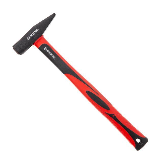 Молоток 200г ручка з фібергласу INTERTOOL HT-0202, фото 1