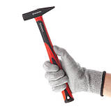 Молоток 200г ручка з фібергласу INTERTOOL HT-0202, фото 5