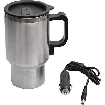 Термокружка автомобільна з підігрівом від прикурювача 12v 380мл