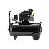 Компресор МК 50, 2.0 HP, 1.5кВт, 220В, 8атм, 205л / хв INTERTOOL PT-0021, фото 4