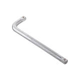 Вороток L-подібний STORM, 1/2", 230 мм, Cr-V INTERTOOL ET-1029, фото 2