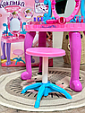 Дитяче чарівне трюмо з аксесуарами 661-39 Косметичний столик зі стільчиком, фото 2