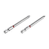 Комплект викруткових насадок PH2 1/4" * 90мм, S2, уп. 2 од., STORM INTERTOOL VT-0224, фото 3