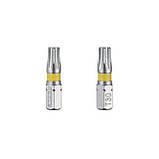 Комплект викруткових насадок Torx T30 1/4" * 25 мм, S2, уп. 2 од., STORM INTERTOOL VT-0226, фото 4