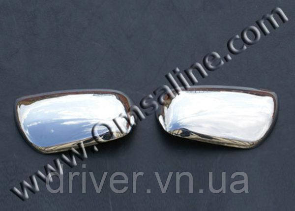 Накладки хромированные на зеркала (2шт) Toyota Rav4 2001-2005/Daihatsu Terios 2006-, OmsaLine, 2303111, фото 1
