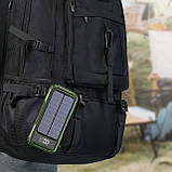 Павербанк високої ємності 30000mAh на сонячній батареї Solar Power Bank 4 в 1, фото 4