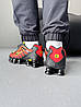 Чоловічі кросівки Nike Shox TL Sunrise Black Orange Tiger Найк Шокс помаранчеві повітряна камера air демісезон, фото 10
