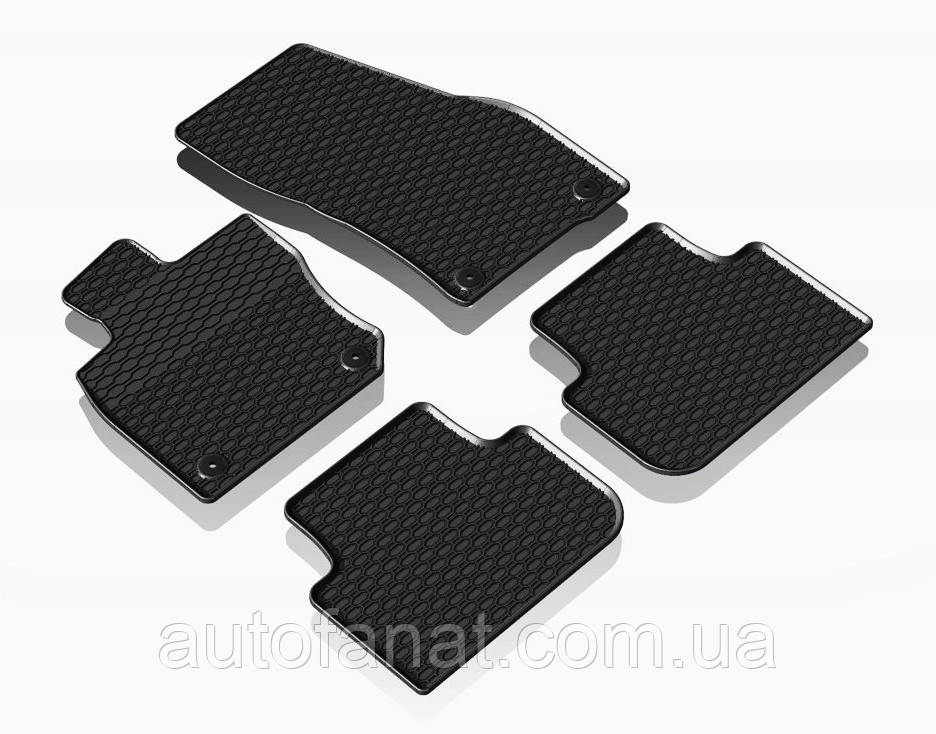 Килимки Volkswagen Tiguan III 2024-, в салон гумові 4шт. Geyer & Hosaja Польща (906/4C)