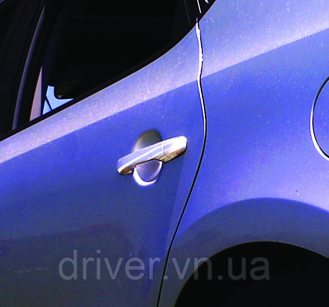 Накладки хромированные на ручки (4шт) Hyunday i20 2012-, Carmos, 6458077, фото 1