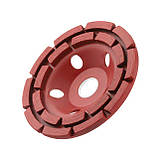 Фреза шліфувальна торцева алмазна 125 x 22.2мм INTERTOOL CT-6125, фото 2