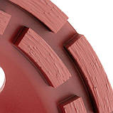 Фреза шліфувальна торцева алмазна 125 x 22.2мм INTERTOOL CT-6125, фото 4