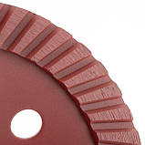 Фреза шліфувальна торцева алмазна Turbo 180 x 22.2мм INTERTOOL CT-6280, фото 4