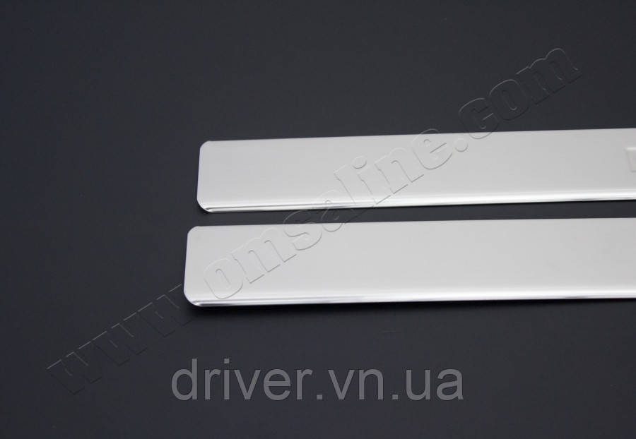 Накладки хромированные на дверные пороги (4шт) Renault Megane 5D/SD/SW 2002-2010, OmsaLine, 6103091, фото 1