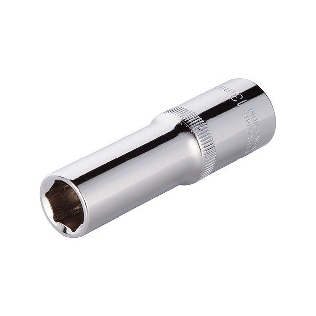 Головка шестигранная удлиненная 1/2", 13ммx78мм Cr-V INTERTOOL ET-0113
