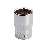 Головка двенадцатигранная 1/2", 19мм INTERTOOL ET-0219, фото 3