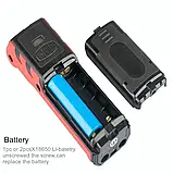 Світлодіодний робочий ліхтарик COB з магнітним гачком Power Bank, фото 9