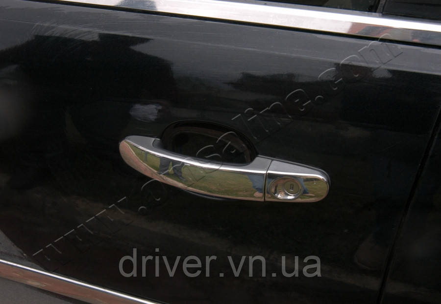 Накладки хромированные на ручки (4шт) Ford Focus 5D/SD/SW 2005-/Kuga 2008-/C-Max 2007-, OmsaLine, 2602041, фото 1