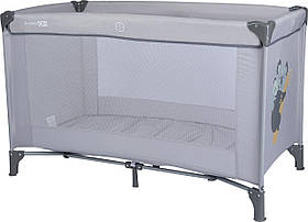 Ліжко-манеж дитяче FreeON Travel Love, grey