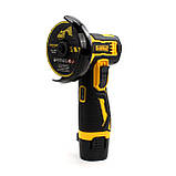 Акумуляторна болгарка DeWalt DCG125N-18V (18V, 2AH) АКБ УШМ Деволт, фото 5