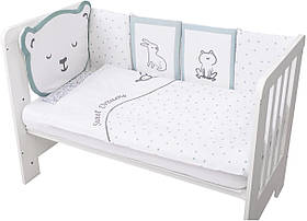 Комплект дитячої постільної білизни Bubaba by FreeON TEDDY MINT (10 шт.)