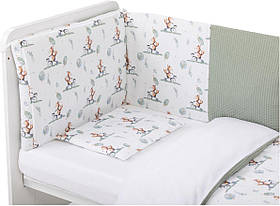 Комплект дитячої постільної білизни Bubaba by FreeON LITTLE FOX JOURNEY (6 шт.)