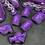 Набір Combo S (28-33) М (35-38), ролики для дітей з регулюванням розміру, роликові ковзани, ролики для дітей, фото 6