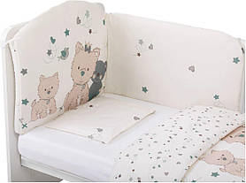 Комплект дитячої постільної білизни Bubaba by FreeON ROMANTIC TEDDY (6 шт.)