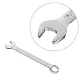 Ключ комбінований 20мм, Cr-V, покриття сатин-хром, DIN3113, STORM INTERTOOL XT-1020, фото 3