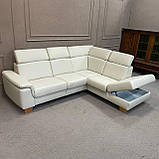 Шкіряний реклайнер Німеччина новий, фото 3