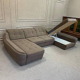 Новий розкладний диван матеріал - велюр антикіготь, фото 7