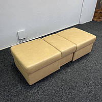 Шкіряний пуф Німеччина