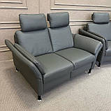 Шкіряний комплект реклайнер Німеччина, фото 5