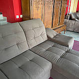 Розкладний диван з нішею коричневого кольору, фото 8
