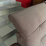 Розкладний диван з нішею коричневого кольору, фото 10