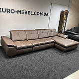 Розкладний шкіряний диван дельфін, фото 2