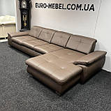 Розкладний шкіряний диван дельфін, фото 4