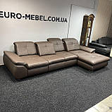 Розкладний шкіряний диван дельфін, фото 5