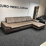 Розкладний шкіряний диван дельфін, фото 7