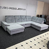 Диван розкладний п-подібної форми, фото 3
