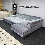 Диван розкладний п-подібної форми, фото 4